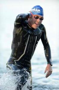 Cameron Brown in 2013 Ironman in Taupo, New Zealand.